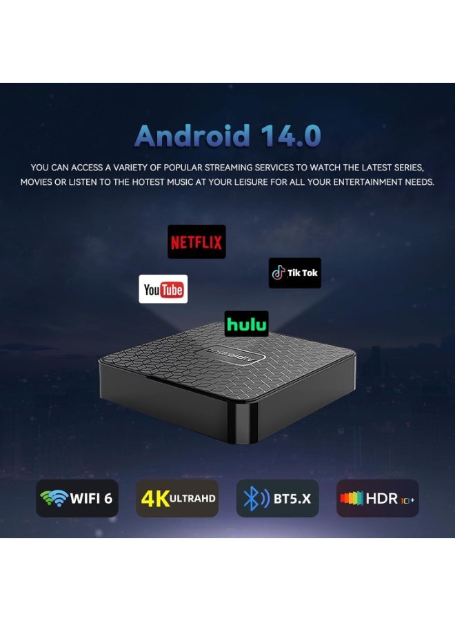 MORTAL T1 Mini Android TV Box 3rd Gen 2GB RAM 16GB Storage 8K Ultra HD Smart Media Player with Voice Search and OK Google - Image 2